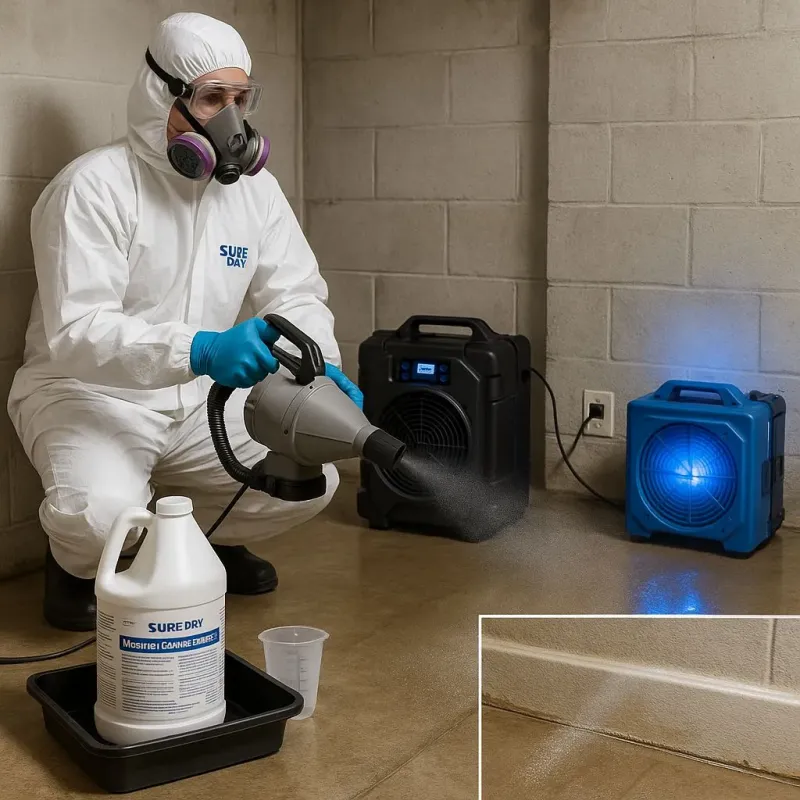 Sanitization and Odor Removal process in Columbia, MD