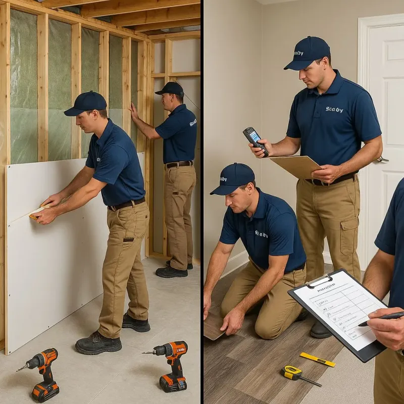 Repairs and Reconstruction process in Columbia, MD